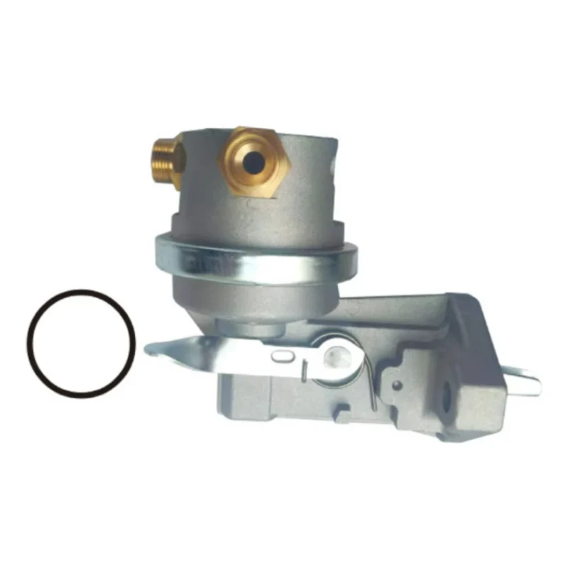 Fuel pump RE66153 replacement part for John Deere equipment, side view