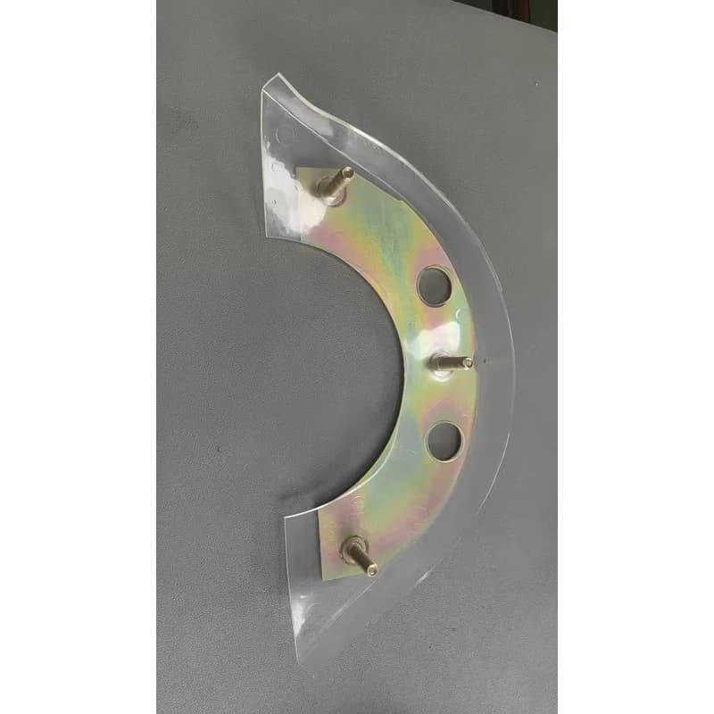Case IH feeder seal and three-stud backup plate 195202C1 and 195409C1