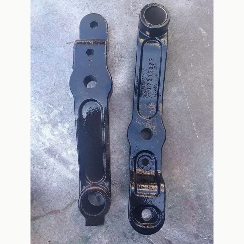 Case IH combine chaffer drive lever pieces with casting reference 87313323