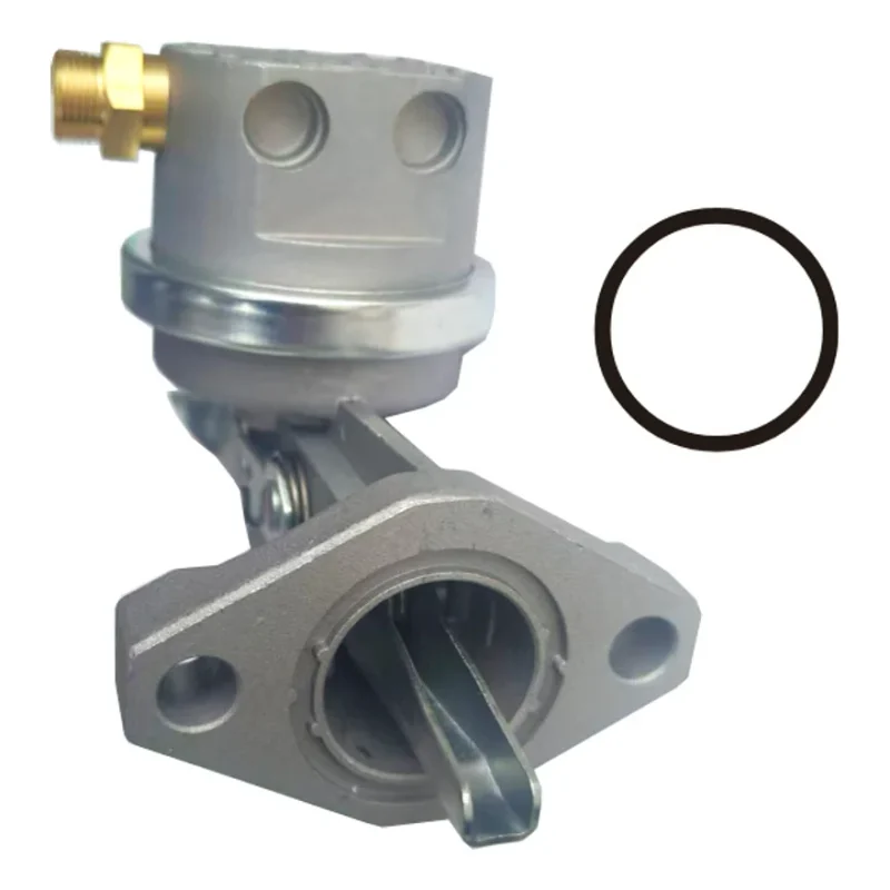 Fuel pump RE66153 replacement part for John Deere equipment, mounting view